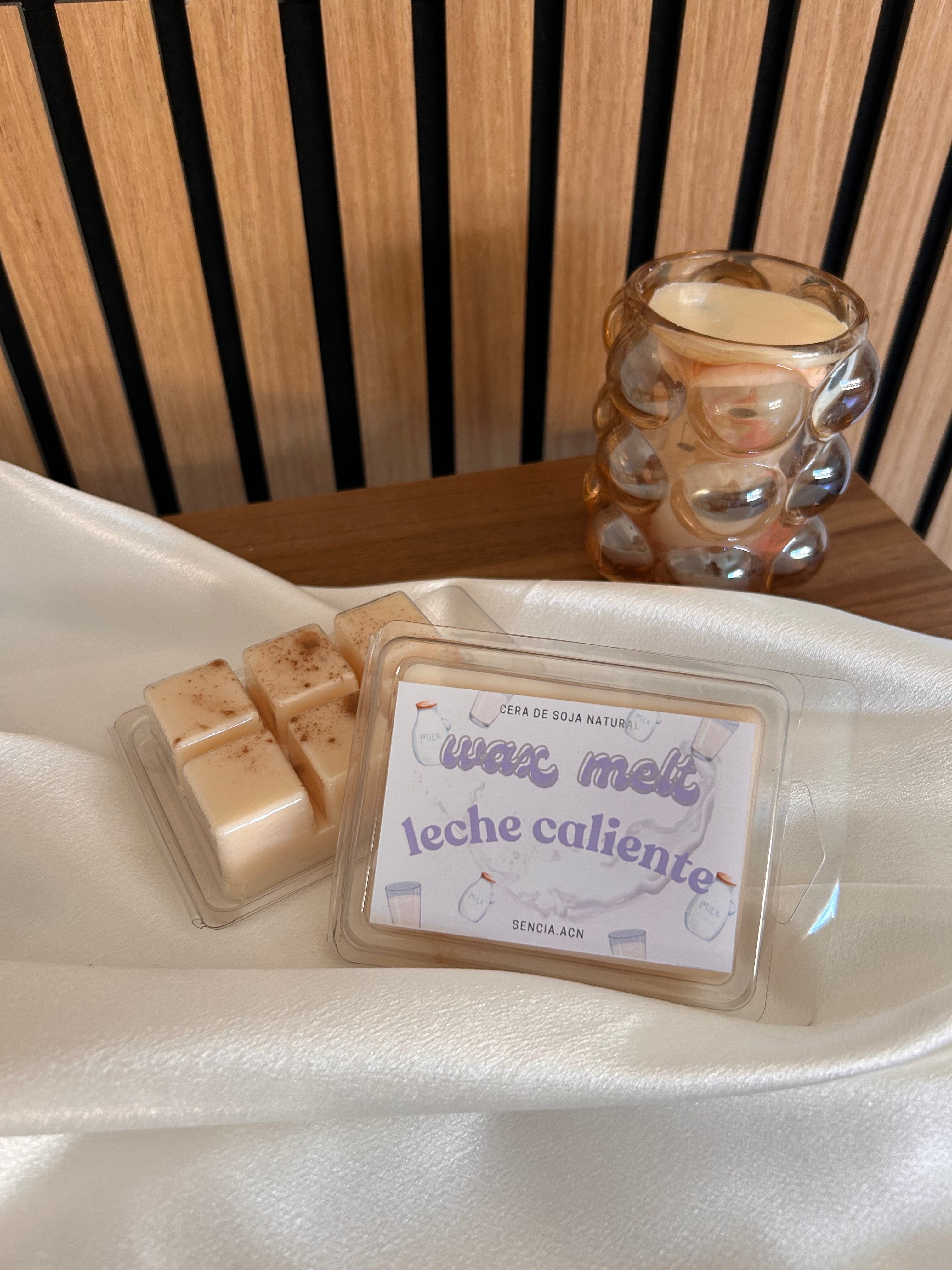 Wax melts Leche caliente