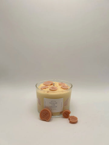 natillas con galleta maria