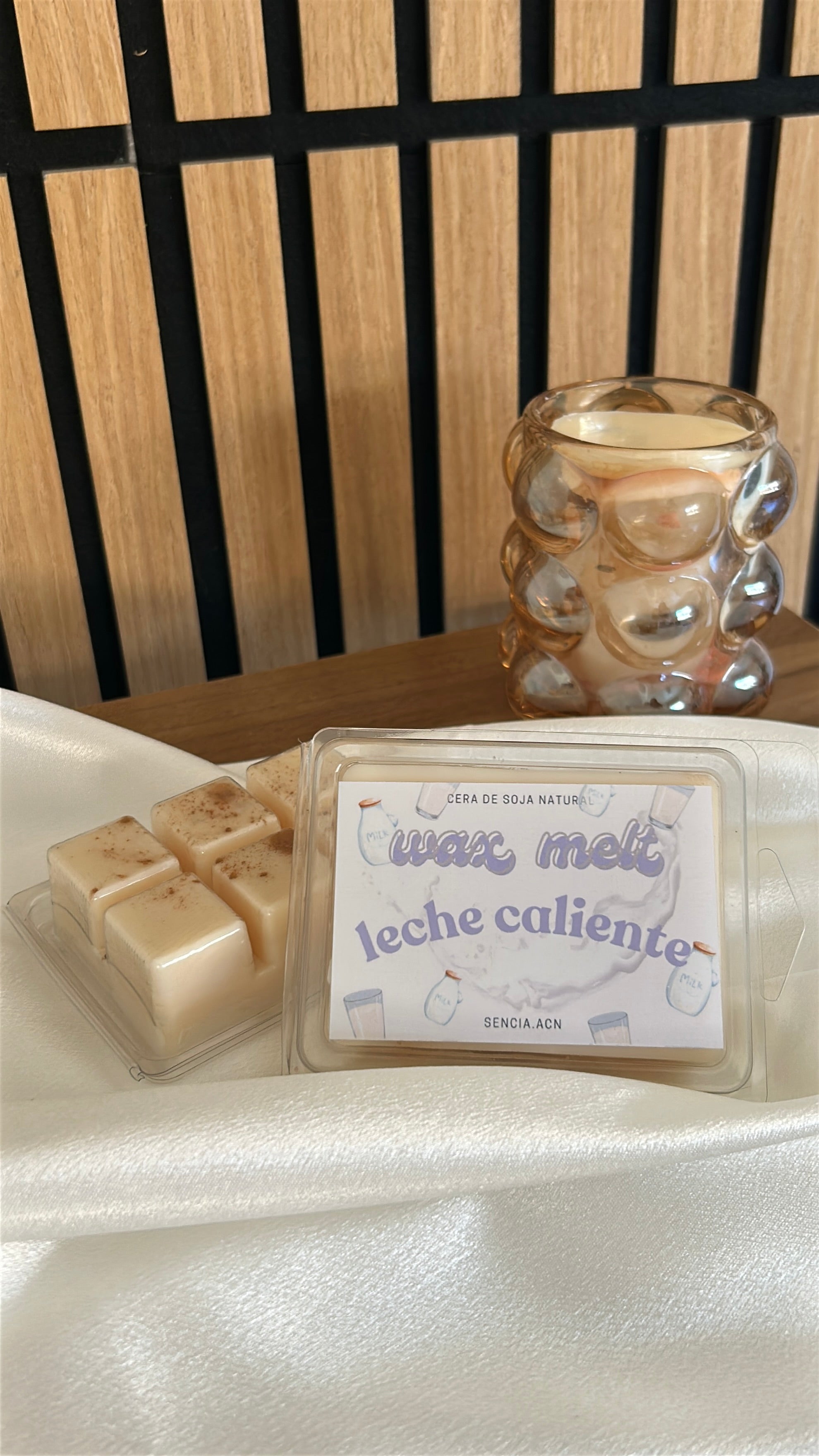 Wax melts Leche caliente