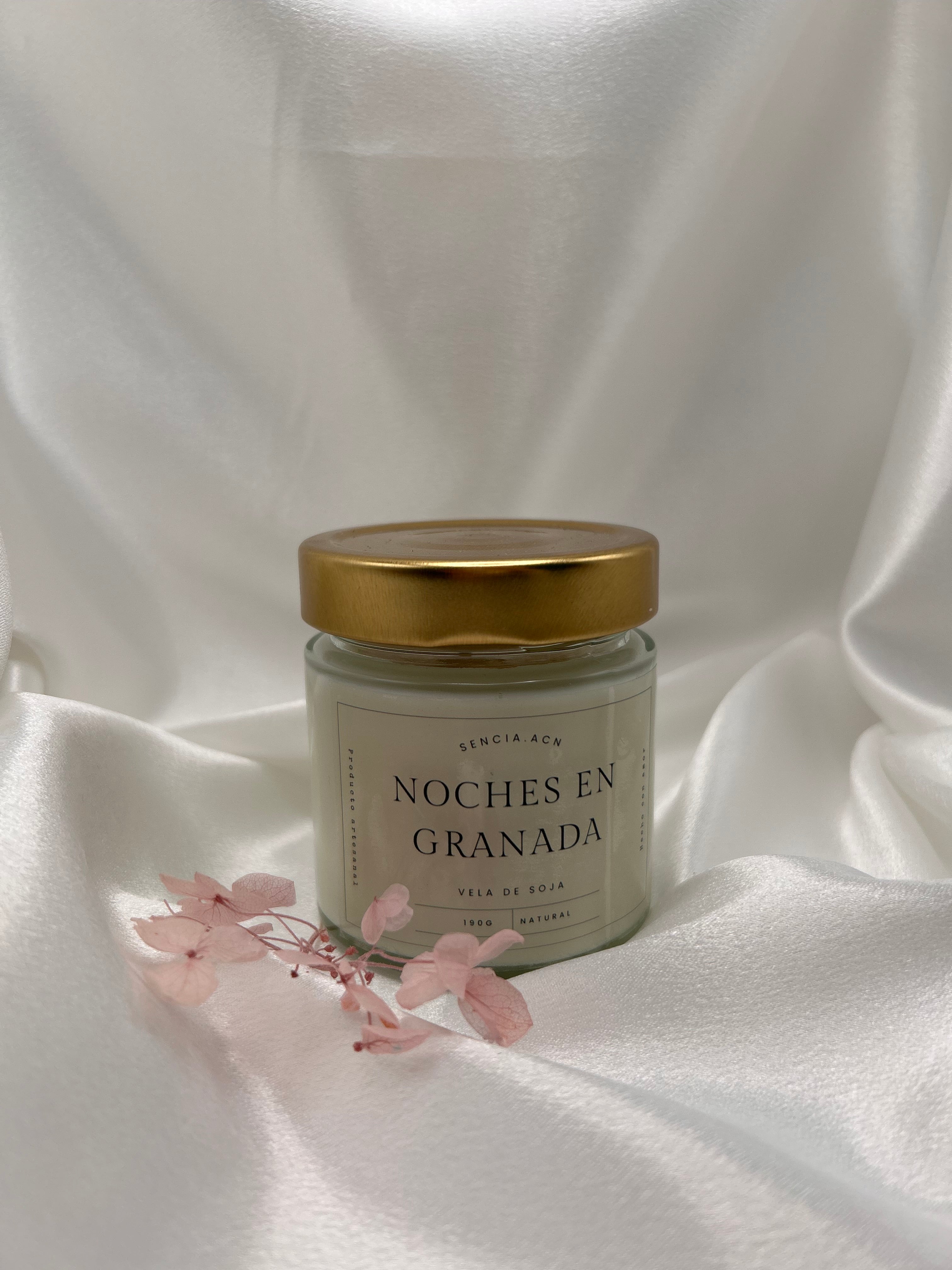 vela aromática noches en granada
